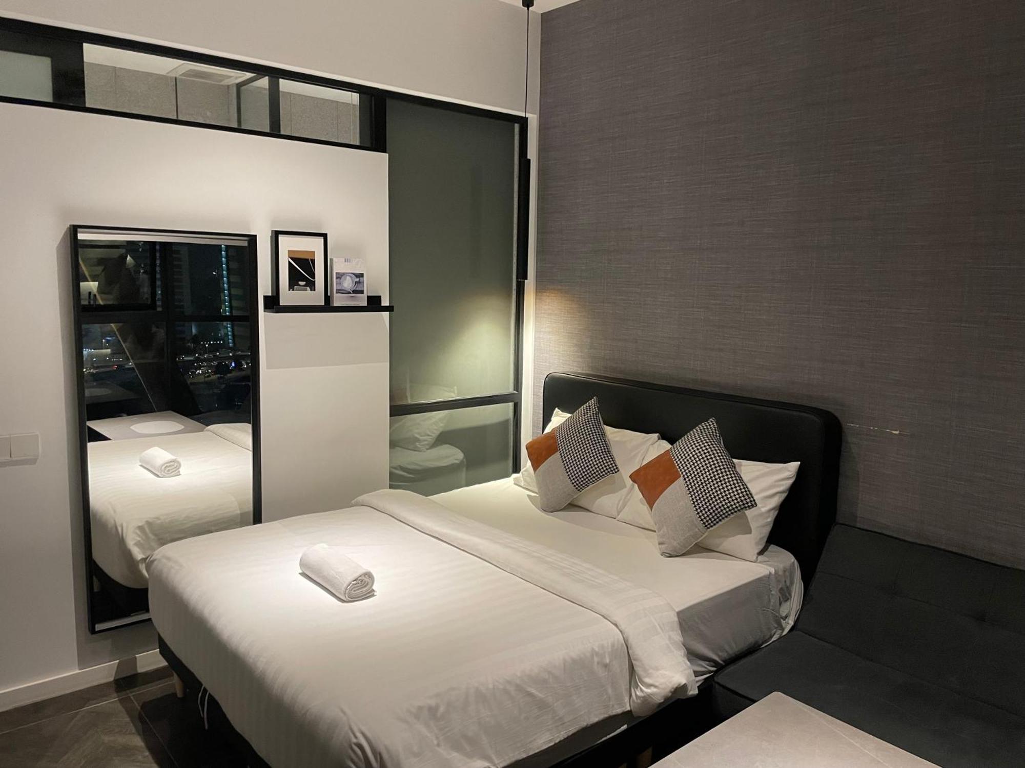 Scarletz Suites Twin Tower Klcc Kuala Lumpur By Okidoki Exteriér fotografie