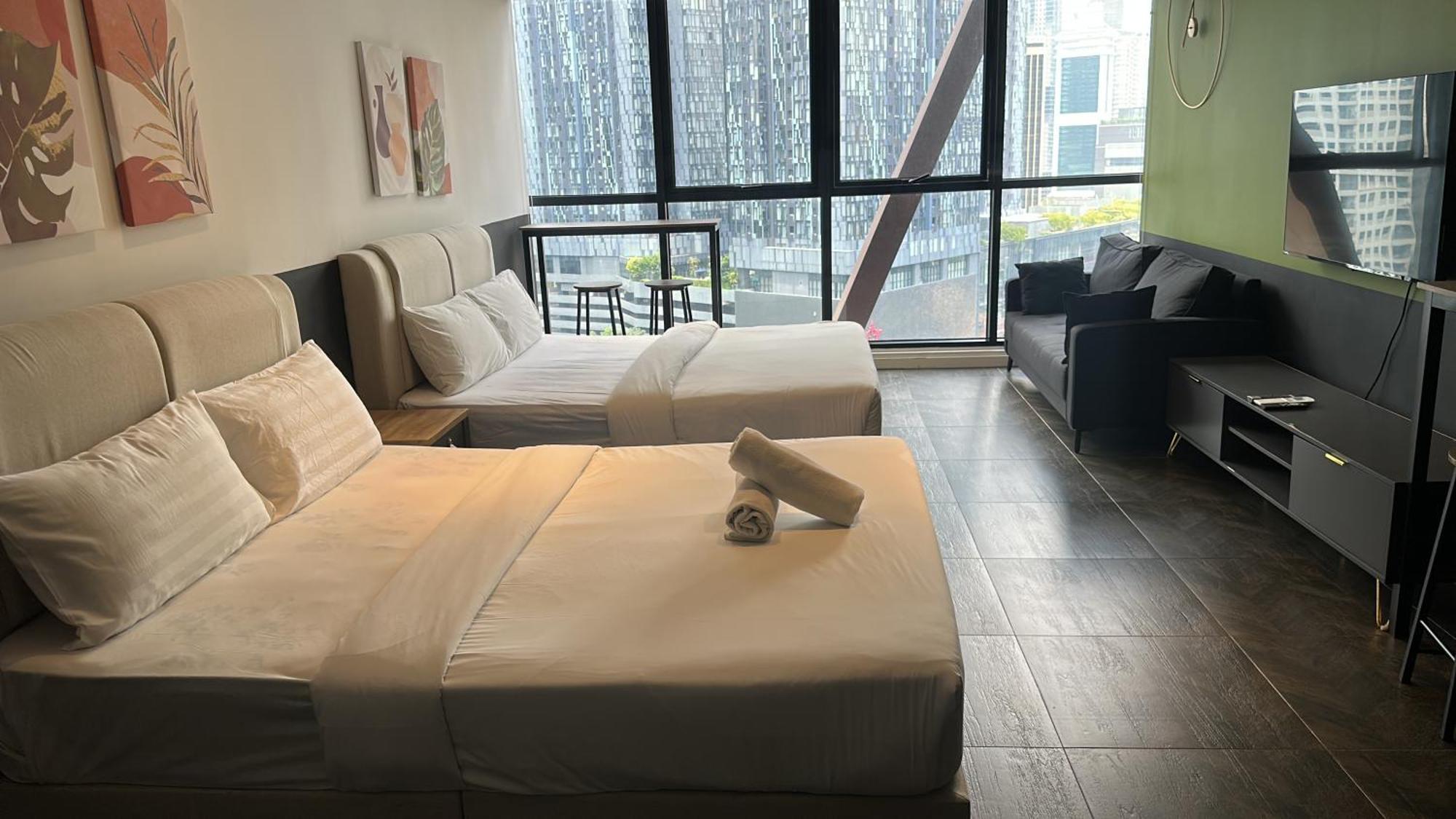 Scarletz Suites Twin Tower Klcc Kuala Lumpur By Okidoki Exteriér fotografie